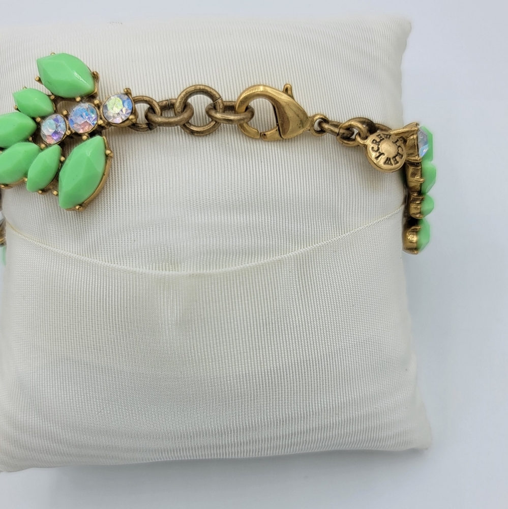 J.crew Factory Gemstone Blossoms Bracelet in Neon Mist - Picture 5 of 7